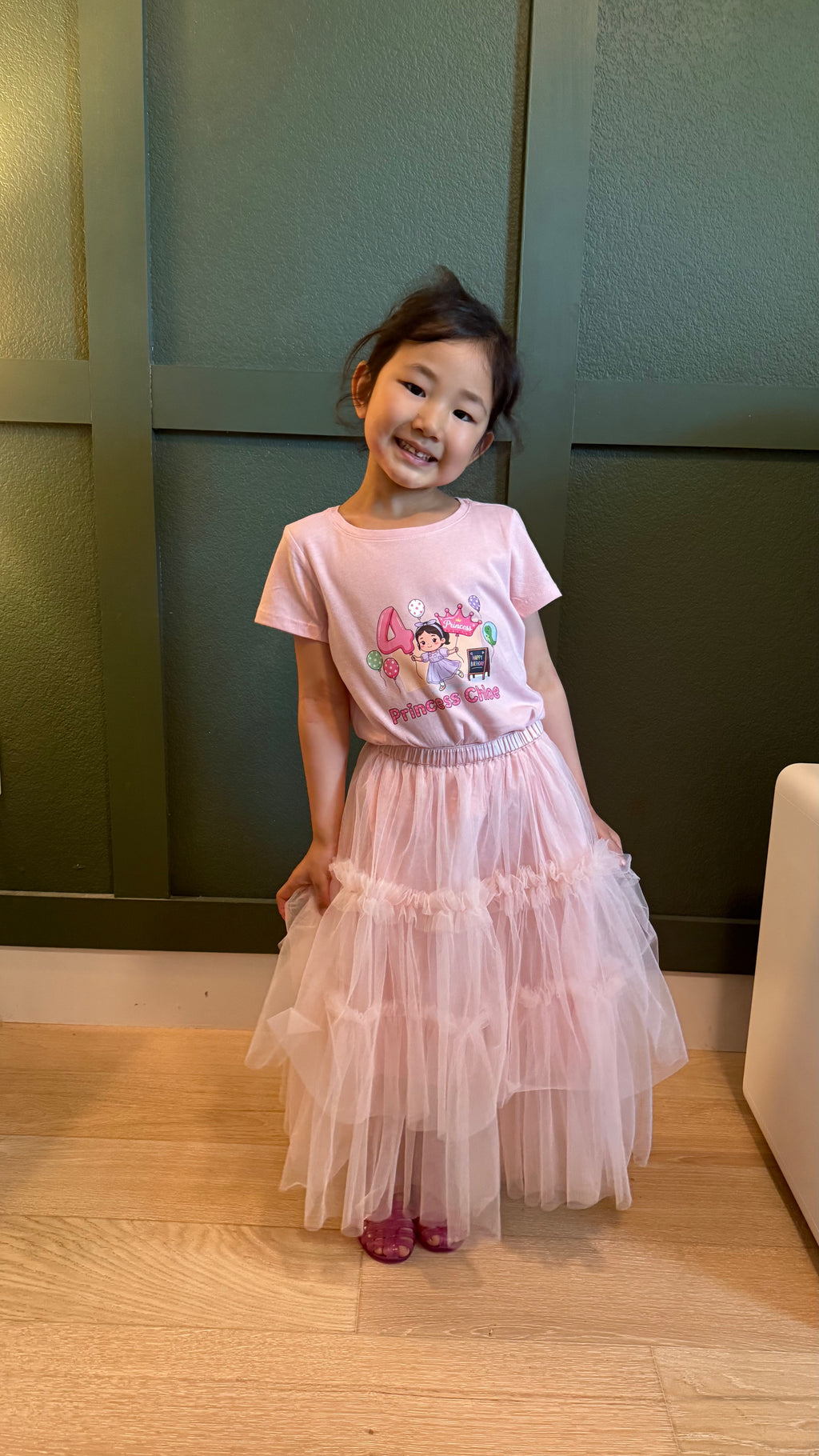Custom Cartoon Avatar Short-Sleeve T-shirt for Girls - DTF transfer