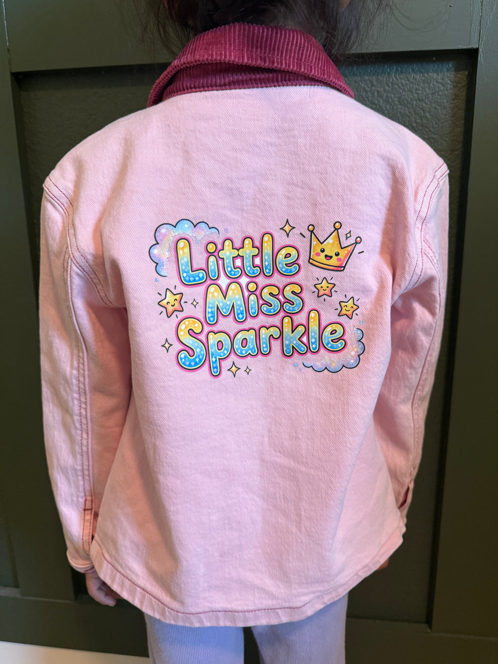 Custom Cartoon Avatar Short-Sleeve T-shirt for Girls - DTF transfer