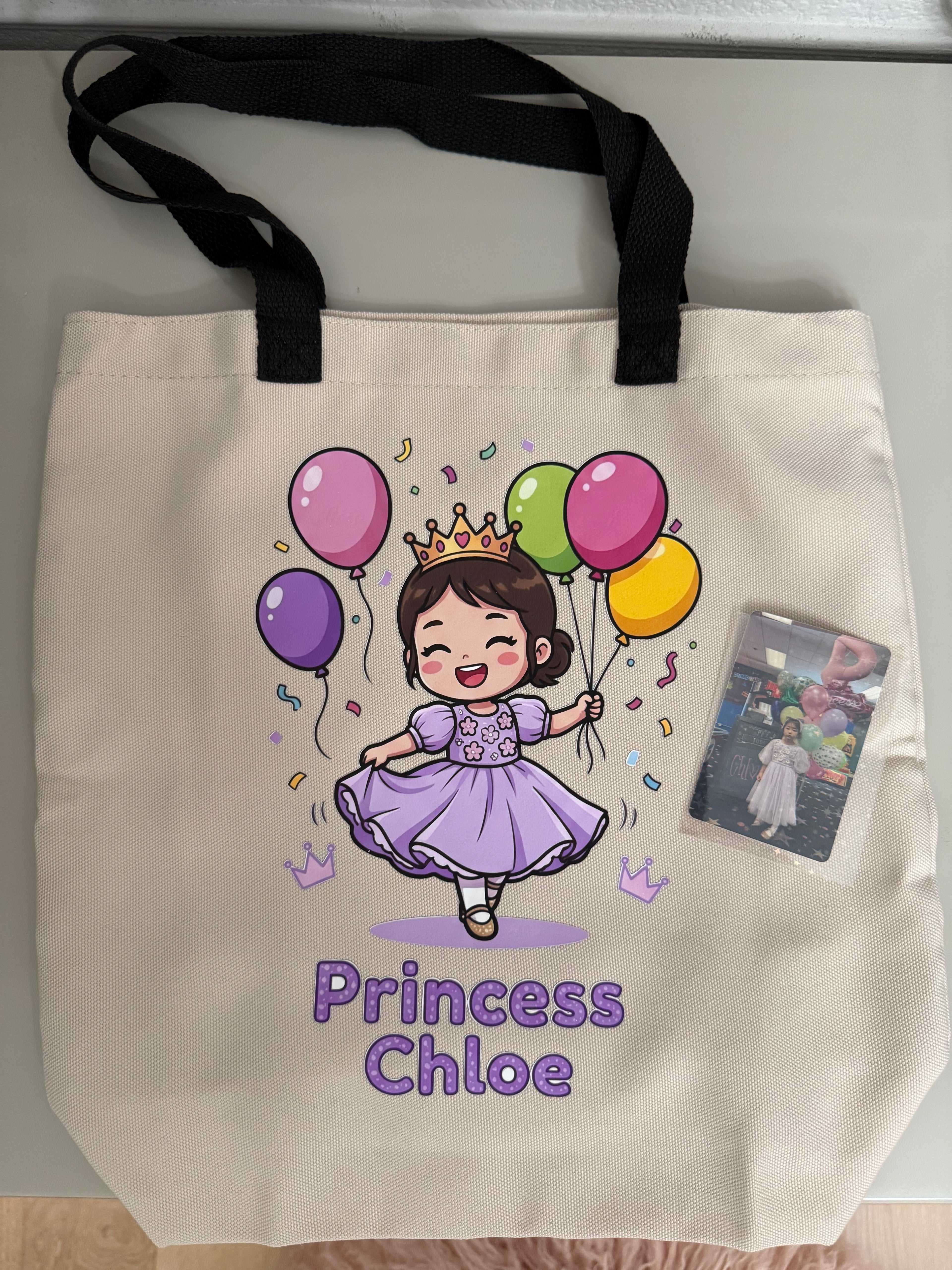 Custom Cartoon Avatar Tote (Medium/Large) - DTF transfer