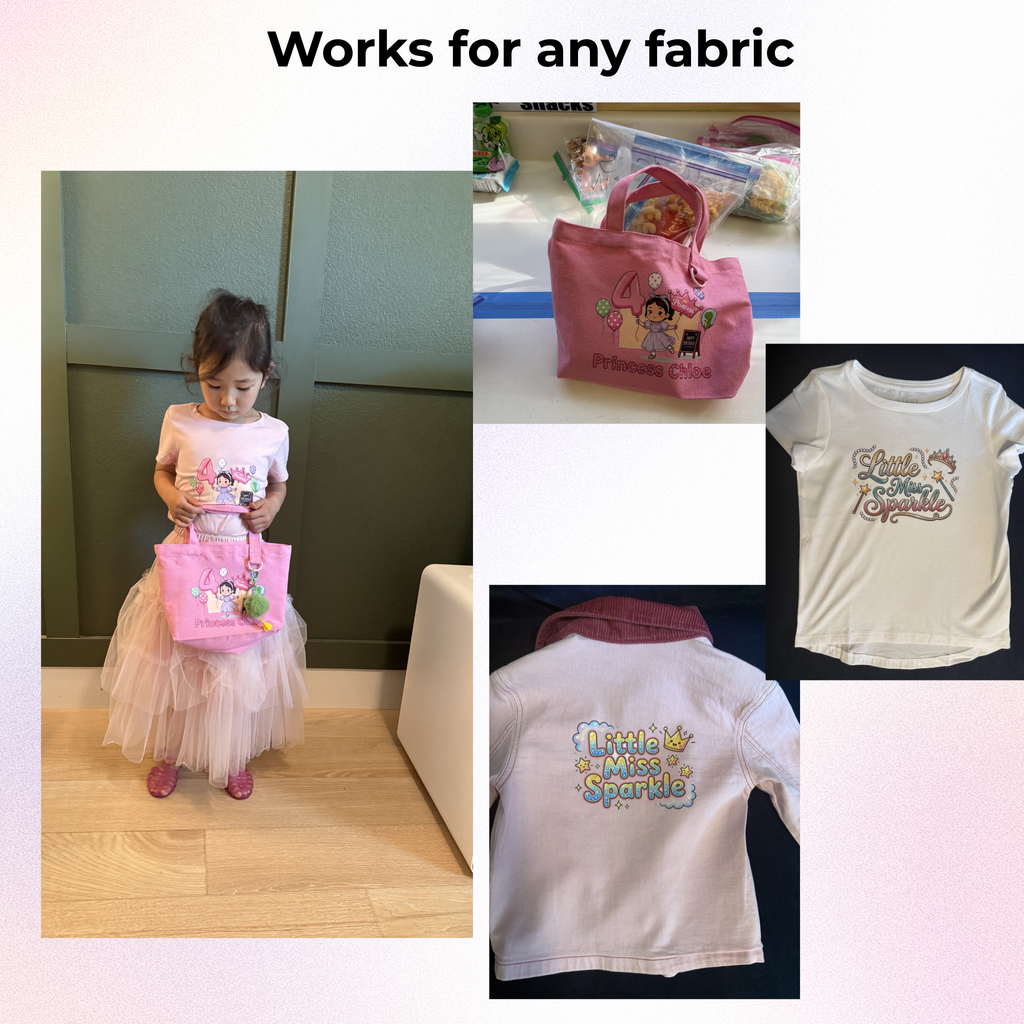 Custom Small Cartoon Avatar Tote - DTF transfer