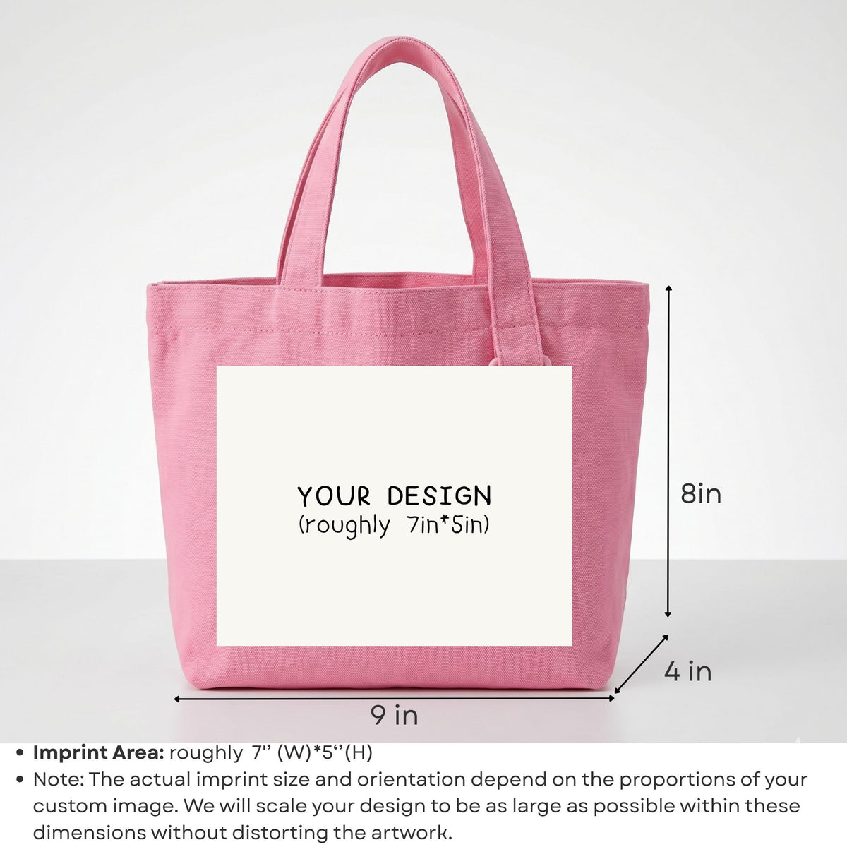 Custom Small Cartoon Avatar Tote