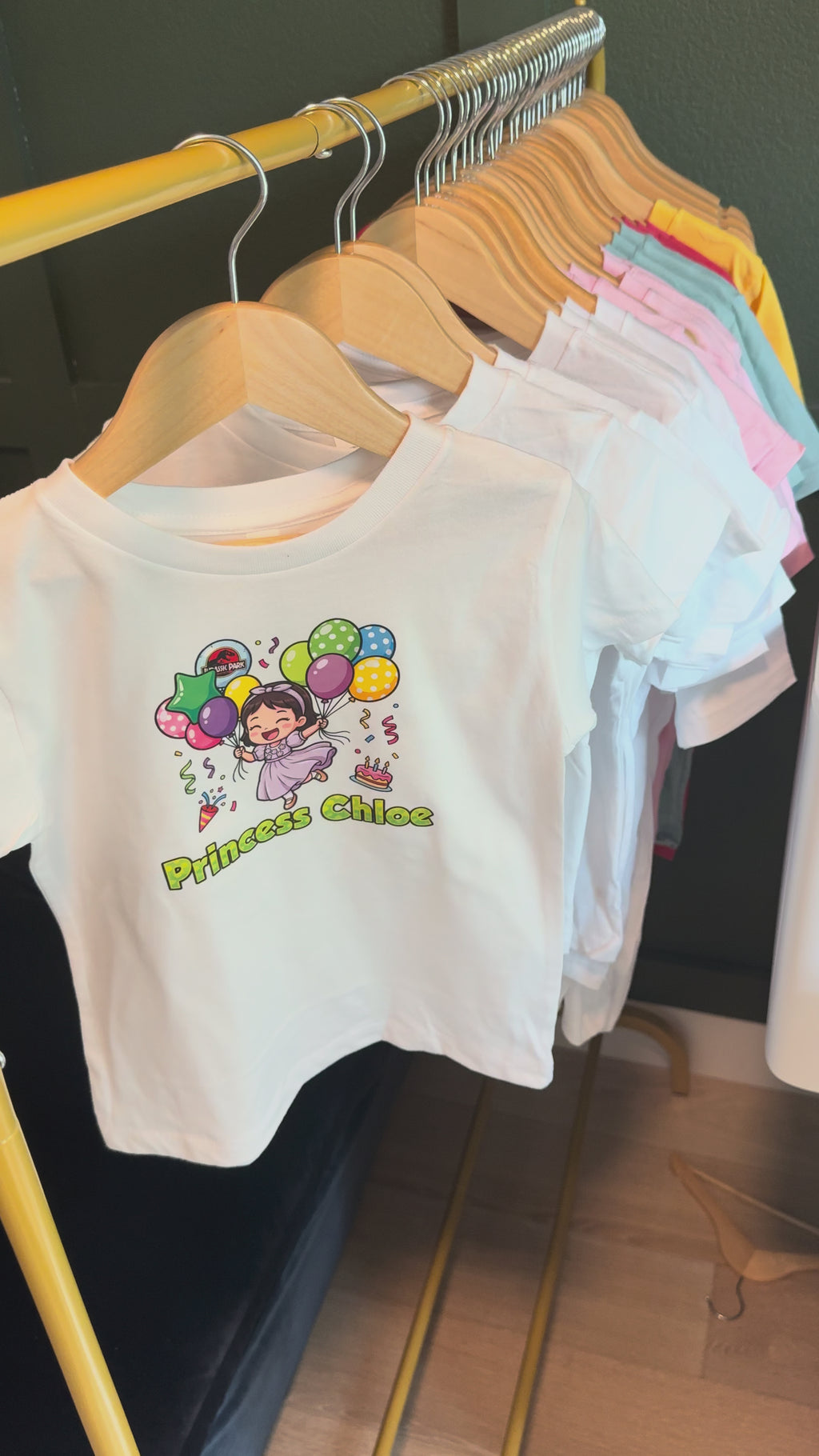 Custom Cartoon Avatar Short Sleeve Tee - Toddler&Youth (Unisex)